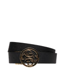 Guess Γυναικεία Ζώνη  Διπλής Όψης Noelle BW9166P4235-Coal Logo