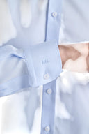 Navy & Green Ανδρικό Πουκάμισο Μακρυμάνικο 24NG.BX221/NGM.2 Powder Blue Σιέλ