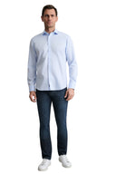 Navy & Green Ανδρικό Πουκάμισο Μακρυμάνικο 24NG.BX221/NGM.2 Powder Blue Σιέλ