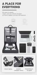 Σακίδιο πλάτης 11L Laptop 14” Bange 7252 μαύρο