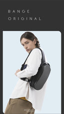 Τσαντάκι ώμου χιαστί crossbody Bange 7256 μαύρο