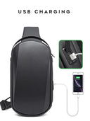 Τσαντάκι ώμου χιαστί crossbody Bange 7256 μαύρο