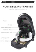 Τσαντάκι ώμου χιαστί crossbody Bange 7256 μαύρο