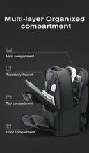 Σακίδιο πλάτης 20L Laptop 15,6” Bange 7822 μαύρο