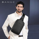Τσάντα χιαστί crossbody Bange 8031 μαύρο