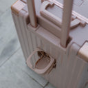 Βαλίτσα Bopai 33-859208 χειραποσκευή καμπίνας 55x22x36 cm ροζ χρυσό