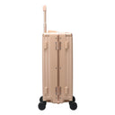 Βαλίτσα Bopai 33-859208 χειραποσκευή καμπίνας 55x22x36 cm ροζ χρυσό