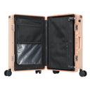 Βαλίτσα Bopai 33-859208 χειραποσκευή καμπίνας 55x22x36 cm ροζ χρυσό