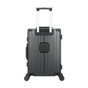 Βαλίτσα Μεγάλη Bopai 33-859261 Αλουμινίου Σκληρή 65x25x41 cm μαύρο