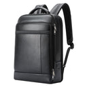 Δερμάτινο Σακίδιο πλάτης 24L Laptop 15,6” Bopai 61-120761 μαύρο