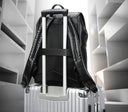 Δερμάτινο Σακίδιο πλάτης 24L 15,6” Bopai 61-123391 μαύρο