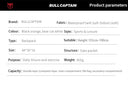Σακίδιο Πλάτης Bull Captain SJB6061 άσπρο