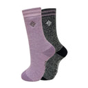 Columbia  Γυναικείες Κάλτσες 2 Pack Lifestyle Thermal C1176W-Min-Bk-Minuet-Black