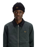 Fred Perry Ανδρικός Σκούφος Classic Wool Beanie C3306-102 Μαύρο