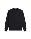 Fred Perry Ανδρικό Φούτερ Crew Neck Sweatshirt M7535-S77 Μαύρο