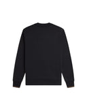 Fred Perry Ανδρικό Φούτερ Crew Neck Sweatshirt M7535-S77 Μαύρο