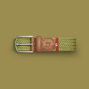 La Boucle Ανδρική Ζώνη Πλεκτή Capri  B10-100240 Willow Green