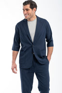 Ανδρικό Πουκάμισο Overshirt Vittorio 300-23-SANTO Blue