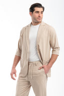 Ανδρικό Πουκάμισο Overshirt Vittorio 300-23-SANTO Beige