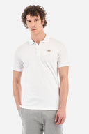 La Martina Ανδρική Polo Μπλούζα CCMP12PK201-00001 Λευκό