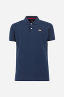 La Martina Ανδρική Polo Μπλούζα CCMP12PK201-07017 Μπλε