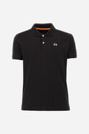 La Martina Ανδρική Polo Μπλούζα CCMP12PK201-09999 Μαύρο