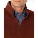 The Bostonians Ανδρικό Φούτερ Half Zip 3RO1000-B705EK Κεραμμυδί