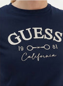 Guess Γυναικείο T-Shirt Beatriz V6RI02J1314-G7F3 Μπλε