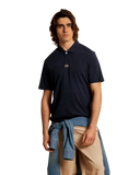 La Martina Ανδρική Polo Μπλούζα CCMP05JS259-07017 Μπλε