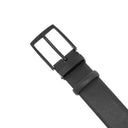 Guy Laroche Ανδρική Δερμάτινη Ζώνη Leather Belt GL F315/1 Μαύρο