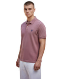 U.S. Polo Assn. Ανδρική Μπλούζα Polo Κοντομάνικη US43197036-152 Ροζ