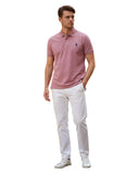 U.S. Polo Assn. Ανδρική Μπλούζα Polo Κοντομάνικη US43197036-152 Ροζ