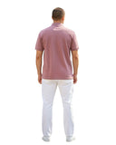 U.S. Polo Assn. Ανδρική Μπλούζα Polo Κοντομάνικη US43197036-152 Ροζ