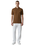 U.S. Polo Assn. Ανδρική Μπλούζα Polo Κοντομάνικη US43197036-166 Καφέ