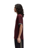 Fred Perry Ανδρική Μπλούζα Τ-Shirt Twin Tipped M1588V-Ζ63 Μπορντό