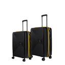 Βαλίτσες σετ Anniversary Cardinal 2015 (PP) μικρή μεσαία 55x19x36,5 cm+66x21x42,5 cm μαύρο/κίτρινο