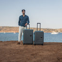Βαλίτσες σετ Anniversary Cardinal 2015 (PP) μεσαία/μεγάλη 66x21x42,5 cm + 77x25x47 cm γκρί