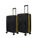 Βαλίτσες σετ Anniversary Cardinal 2015 (PP) μεσαία/μεγάλη 66x21x42,5 cm + 77x25x47 cm μαύρο/κίτρινο