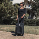Βαλίτσα trolley Cardinal 3300 μικρή μεσαία 55x23x37 cm + 66x25x40 cm μαύρη