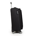 Βαλίτσα trolley Cardinal 3300 μικρή μεσαία 55x23x37 cm + 66x25x40 cm μαύρη