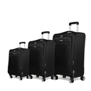 SUPER ΠΡΟΣΦΟΡΑ Βαλίτσες trolley 3300 (σετ 3 τεμαχίων) Cardinal 55x23x37 cm + 66x25x40 cm + 75x30x46 cm μαύρη