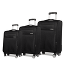 SUPER ΠΡΟΣΦΟΡΑ Βαλίτσες trolley 3400 (σετ 3 τεμαχίων) Cardinal 55x23x37 cm + 66x25x40 cm + 75x30x46 cm μαύρη