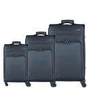 Βαλίτσες trolley (σετ 3 τεμαχίων) Cardinal 3700 55x23x37 cm + 66x25x40 cm + 77x30x46 cm σκούρο μπλέ