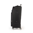 Βαλίτσα trolley Cardinal 3700 μικρή μεσαία 55x23x37 cm + 66x25x40 cm μαύρη