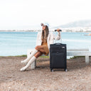 Βαλίτσα trolley Cardinal 3700 μεσαία 66x25x40 cm μαύρη