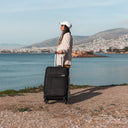 Βαλίτσα trolley Cardinal 3800 μεσαία 66x25x40 cm μαύρη