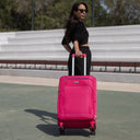 SUPER ΠΡΟΣΦΟΡΑ Βαλίτσα trolley Spectra Cardinal 5000 μεσαία 66x25x40 cm ροζ