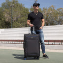Βαλίτσα trolley Spectra Cardinal 5000 μεγάλη 75x30x46 cm μαύρη