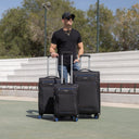 Βαλίτσες trolley (σετ 3 τεμαχίων) Cardinal 5000 Spectra 55x23x37 cm + 66x25x40 cm + 75x30x46 cm μαύρη