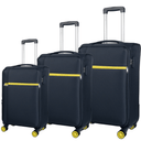 Βαλίτσες trolley (σετ 3 τεμαχίων) Cardinal 5100 Oblivion 55x23x37 cm + 66x25x40 cm + 75x30x46 cm σκούρο μπλέ
